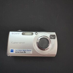Sony Silver Digital Camera Compact Cyber-shot